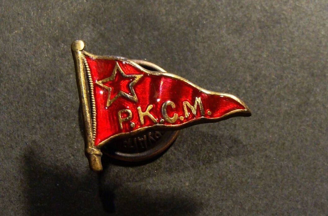 Организация первой комсомольской ячейки